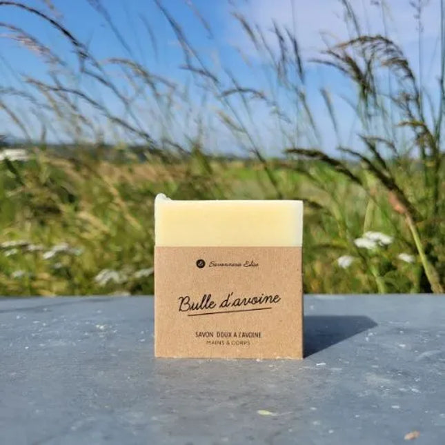 Savon ultra doux à l'avoine bio - Bulle d'avoine