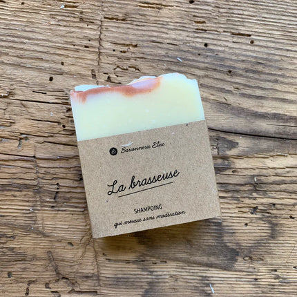 Shampoing solide à la bière artisanale - La brasseuse