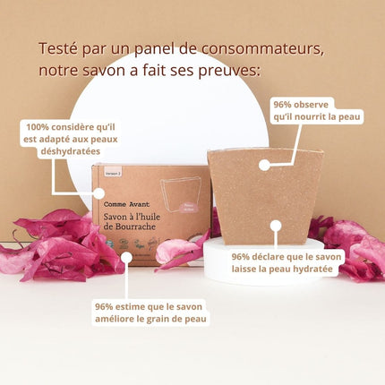 Savon à l'huile de bourrache